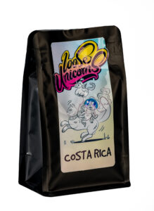 Costa Rica Geisha Coffee Beans Bag Front